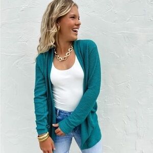 Lola Teal Cardigan